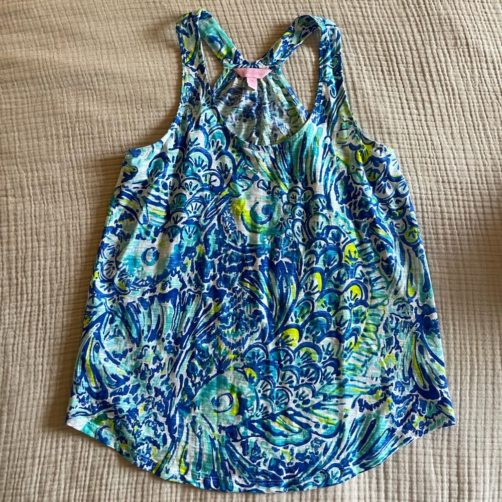 Lilly Pulitzer Tank Top “Blue Crush After Party”